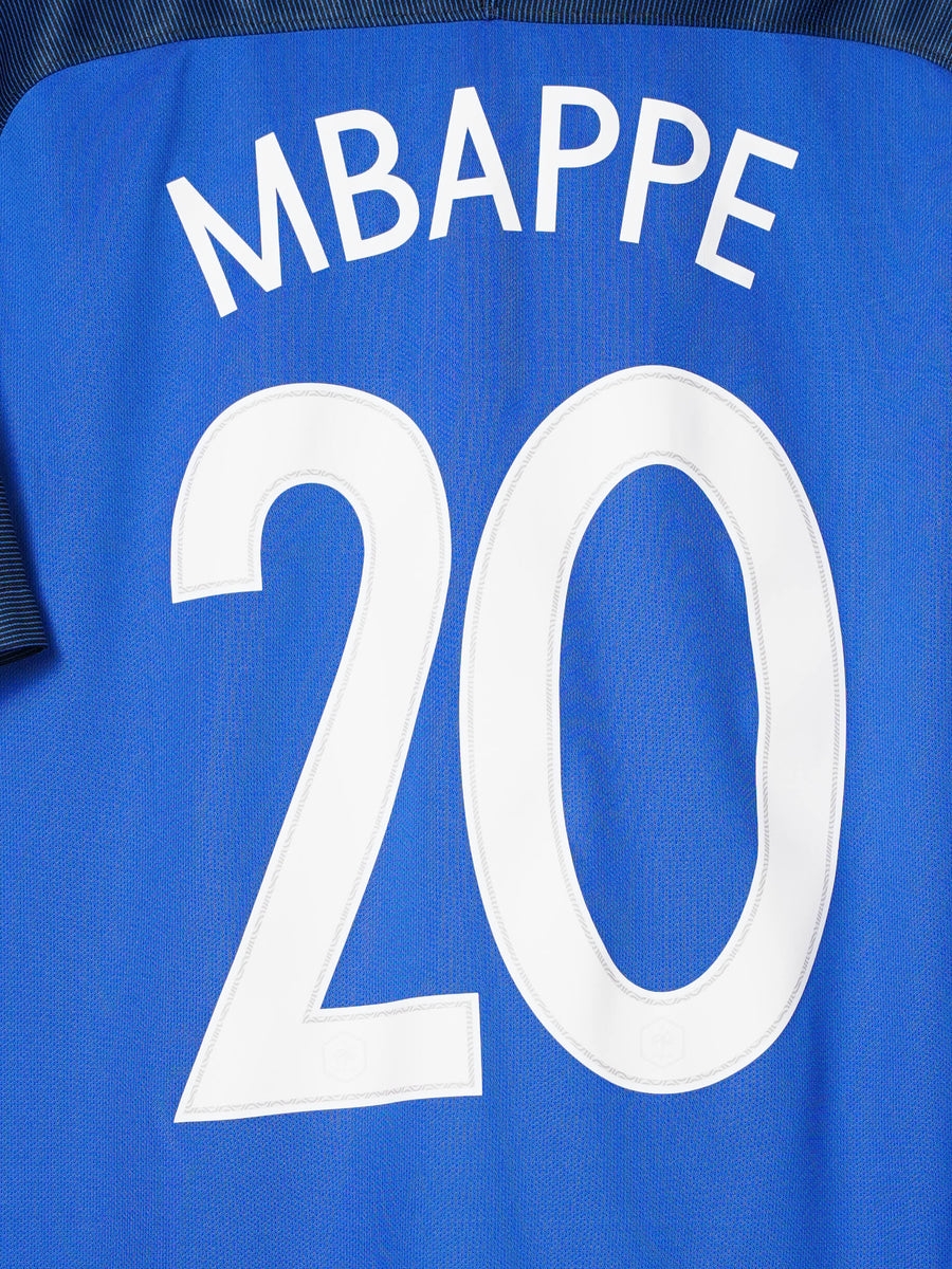 2016/17 France Mbappe #20 Home Shirt (L)