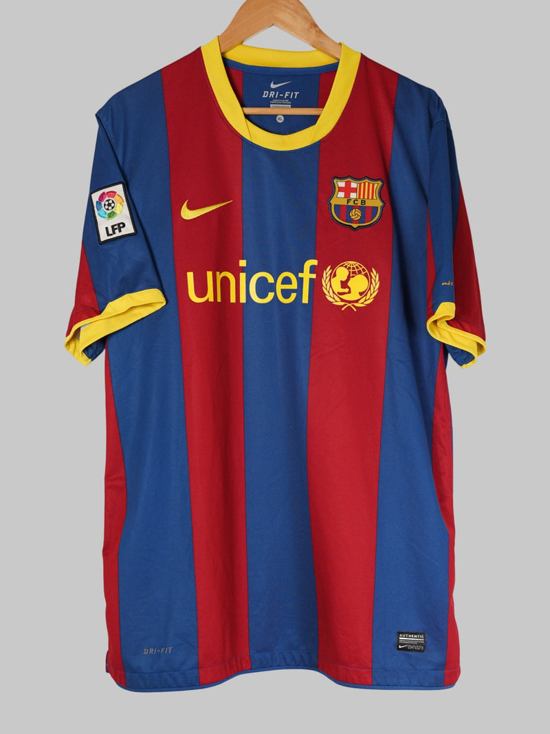 2010/11 FC Barcelona Messi #10 Home Shirt (XL)