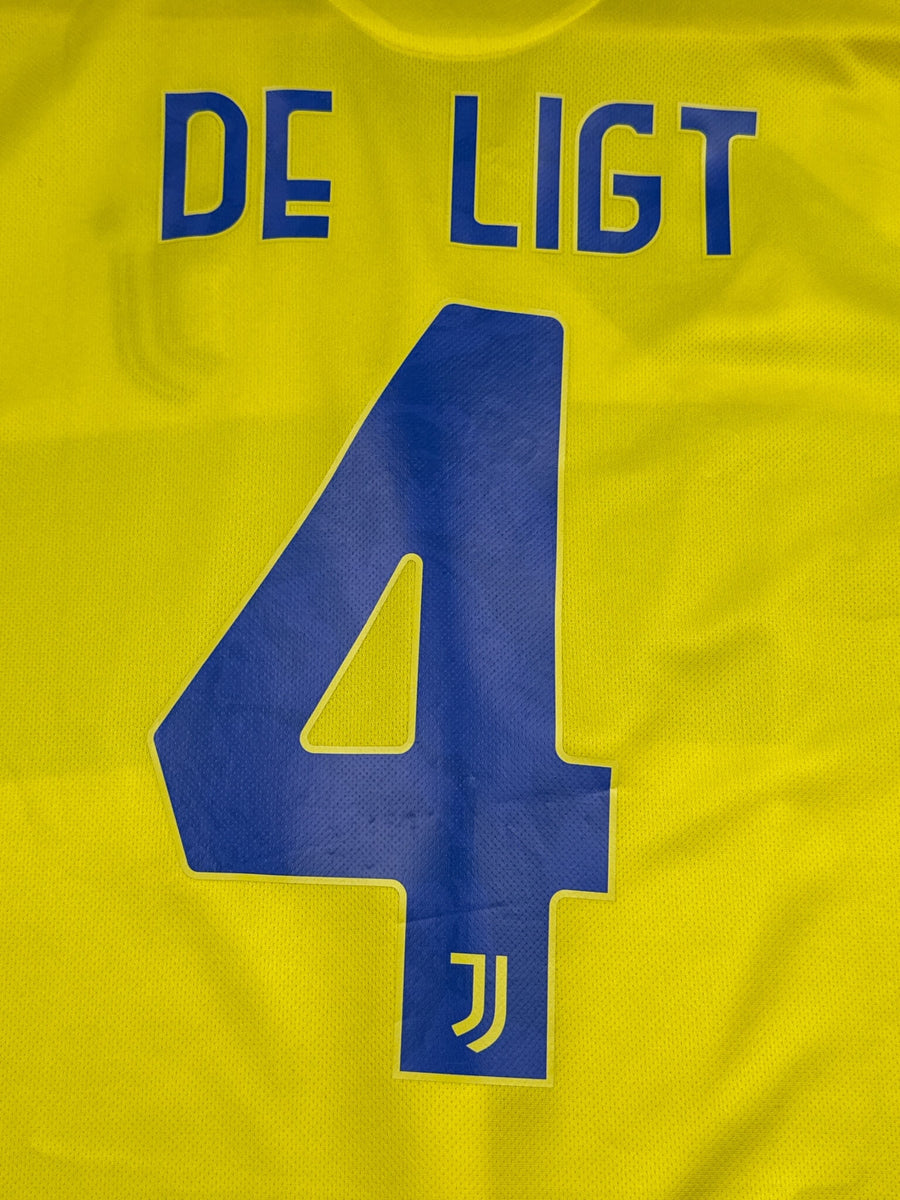 2021/22 Juventus De Ligt #4 Third Shirt (S)
