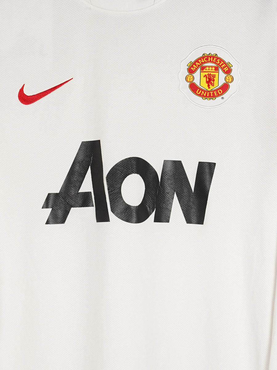 2010/12 Manchester United Rooney #10 Away Shirt L/S (M)