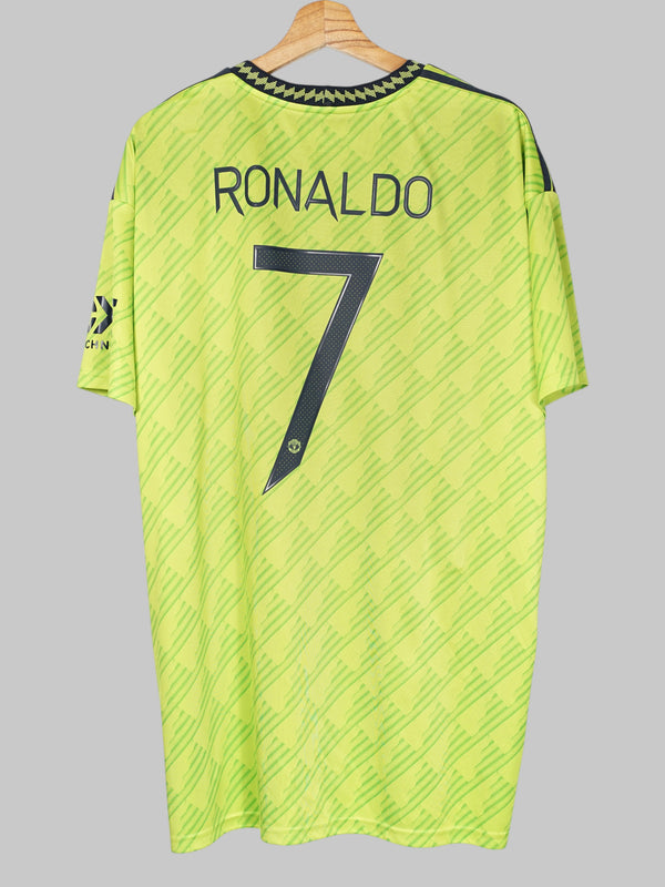 2022/23 Manchester United Ronaldo #7 Maillot Third (XXL) Adidas