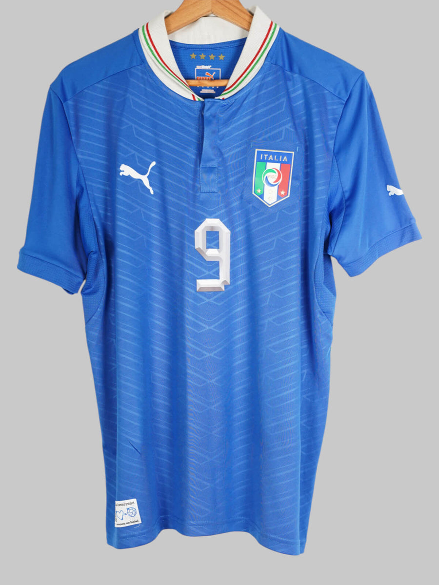 2012/13 Italy Balotelli #9 Home Shirt (M)