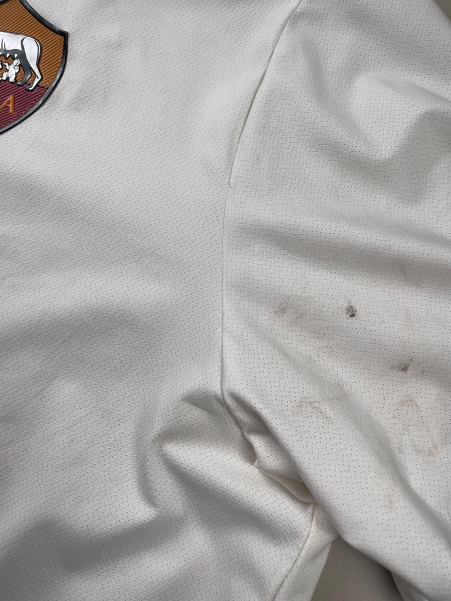 2013/14 AS Roma Borriello #88 Away Shirt Player Issue & Signed (XL)