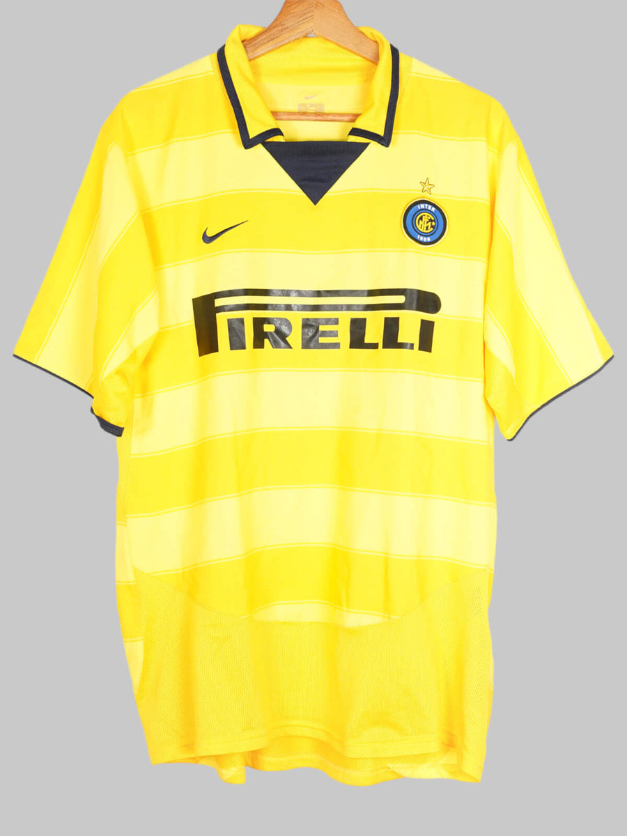2003/04 Inter Adriano #10 Away Shirt (L)