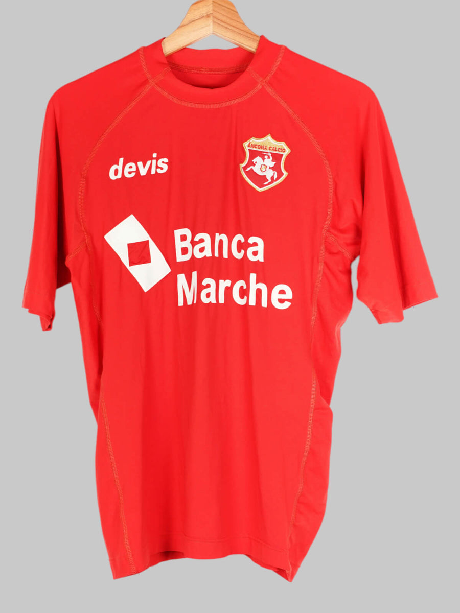 2002/03 Ancona Mattia #9 Home Shirt (M)