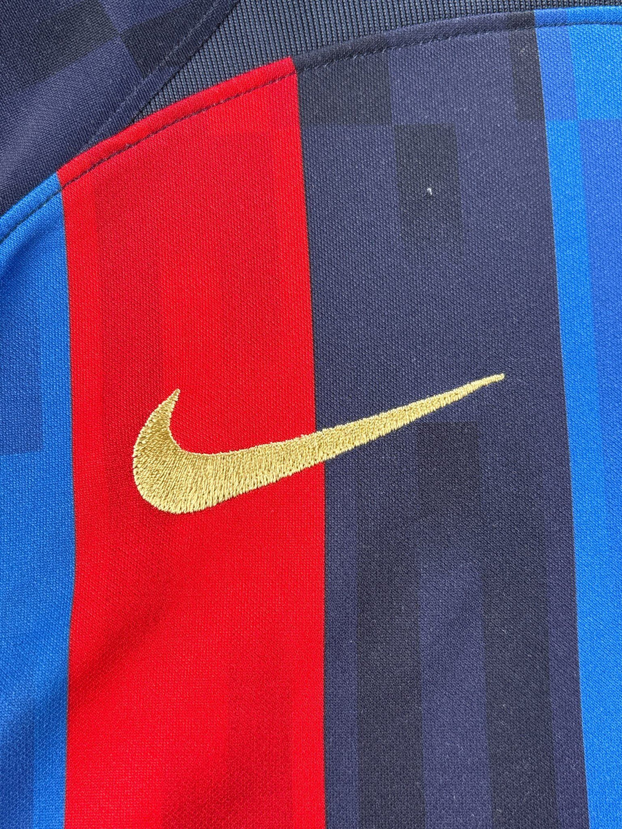 2022/23 Barcelona #10 Ansu Fati #10 Home Shirt (XL)