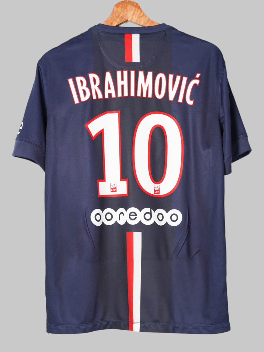 2014/15 PSG Ibrahimovic #10 Home Shirt (M)