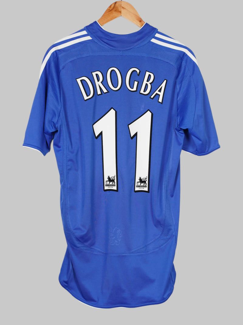 2006/07 Chelsea Drogba #11 Home Shirt (M)