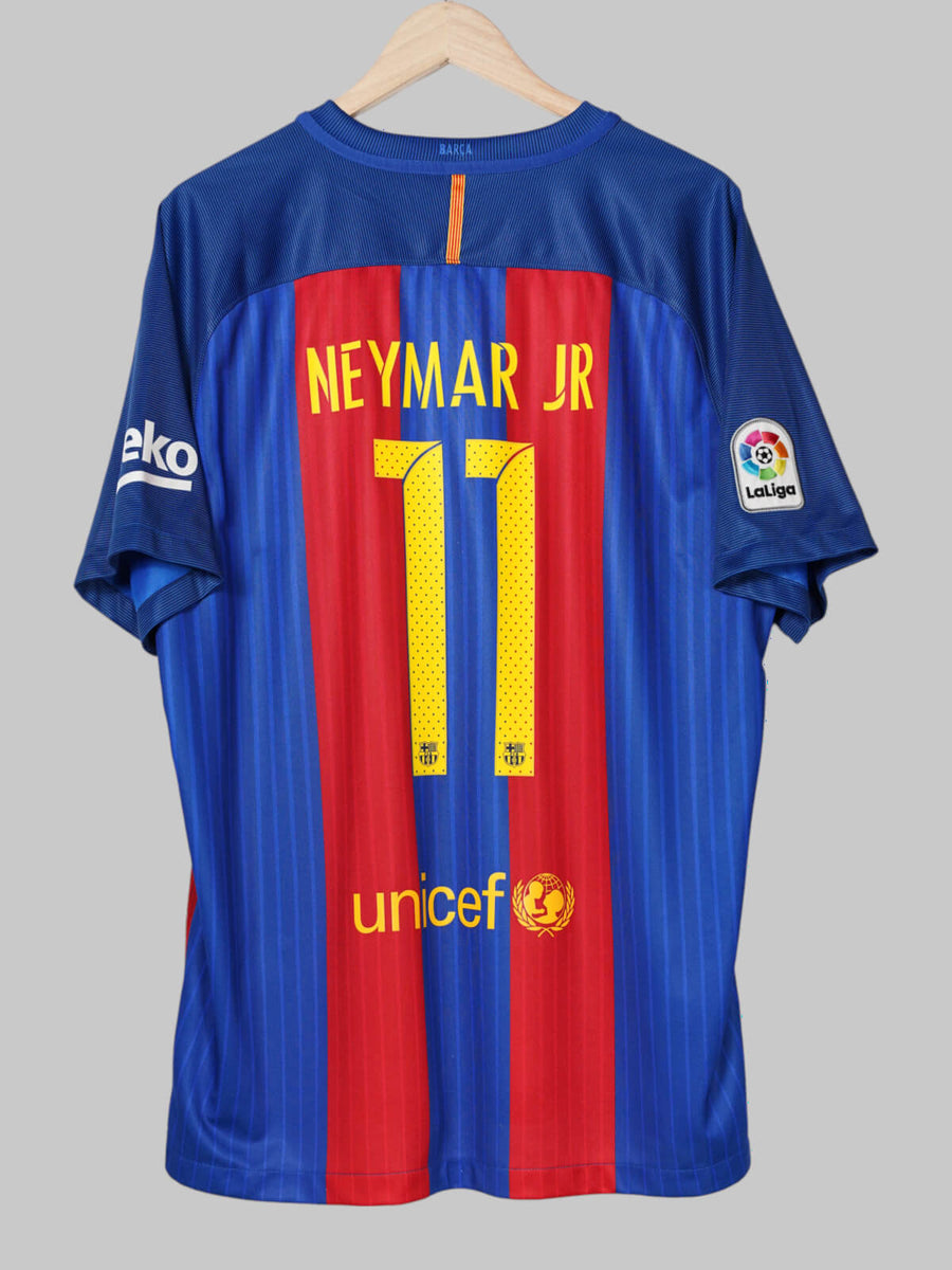 2016/17 Barcelona Neymar Jr #11 Home Shirt (XL)