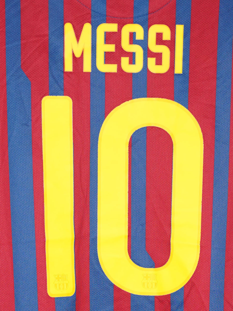 2011/12 Barcelona Messi #10 Home Shirt (XL)