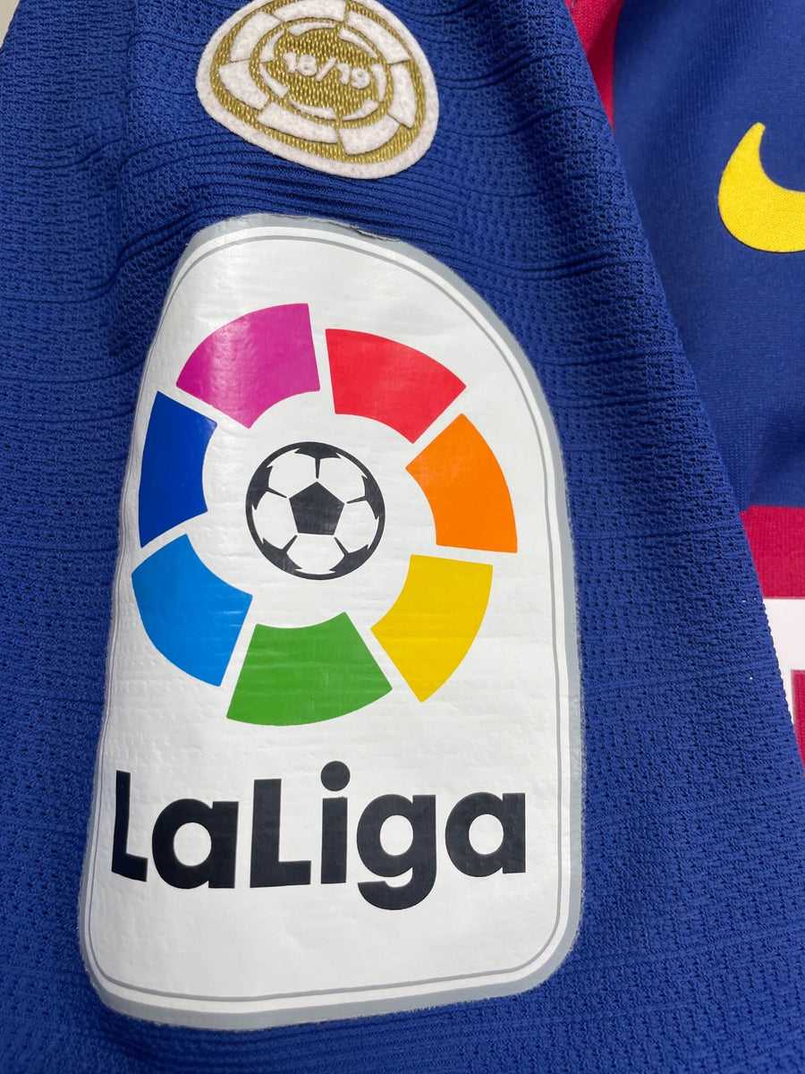 2019/20 Barcelona Griezmann #17 Home Shirt Player Issue (M)