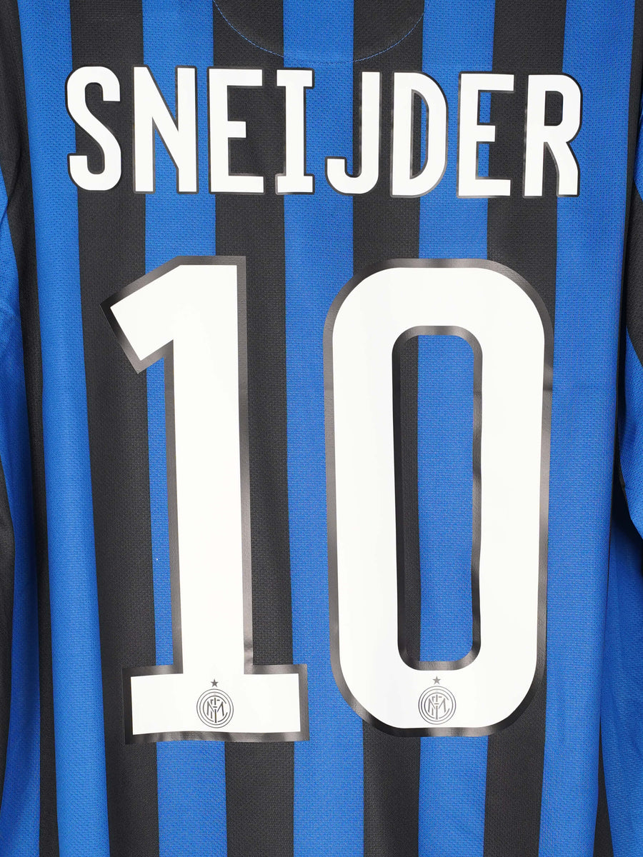 2011/12 Inter Milan Sneijder #10 Home Shirt (XL)