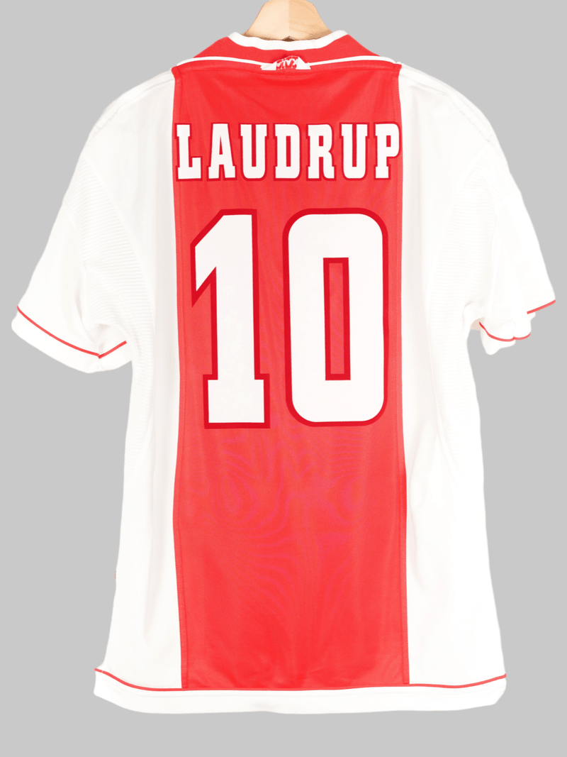 1999/00 Ajax Laudrup #10 Home Shirt (M)
