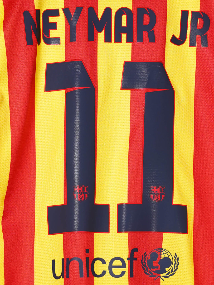 2013/14 Barcelona Neymar Jr #11 Away Shirt (M)