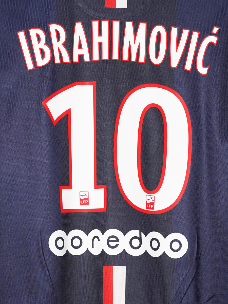 2014/15 PSG Ibrahimovic #10 Home Shirt (M)