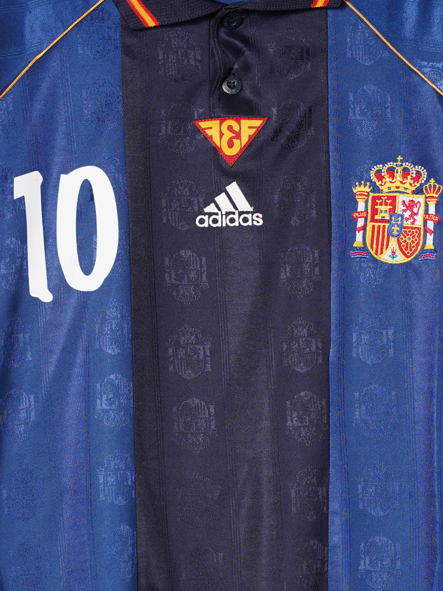 1998/99 Spain Raul #10 Away Shirt (XL)