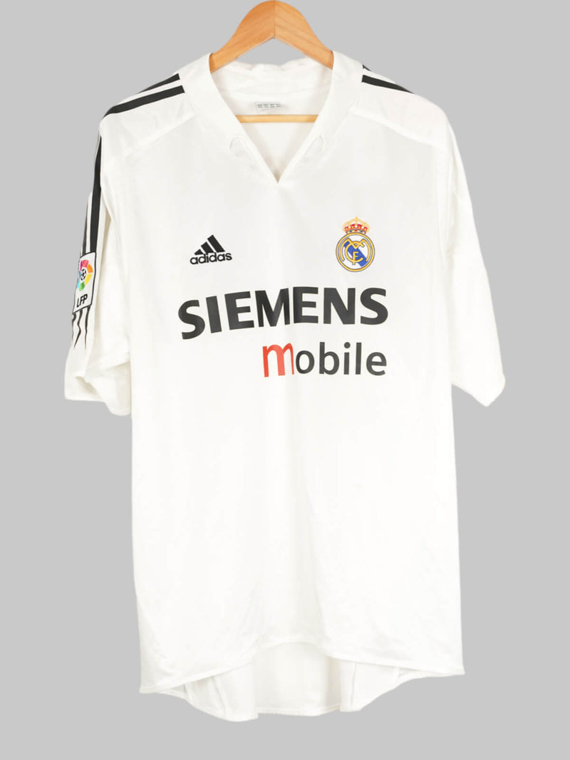 2004/05 Real Madrid I.Helguera #6 Home Shirt (XL)