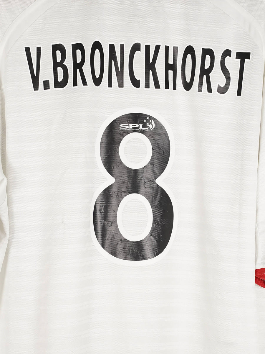 2000/01 Rangers V.Bronckhorst #8 Away Shirt (XXL)