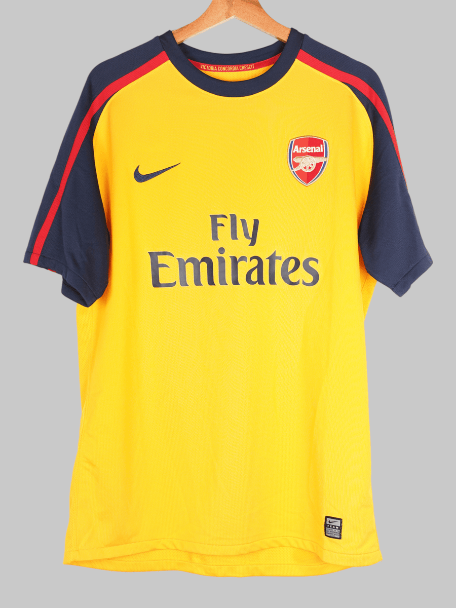 2008/9 Arsenal Arshavin #23 Away Shirt Player Issue (XL)