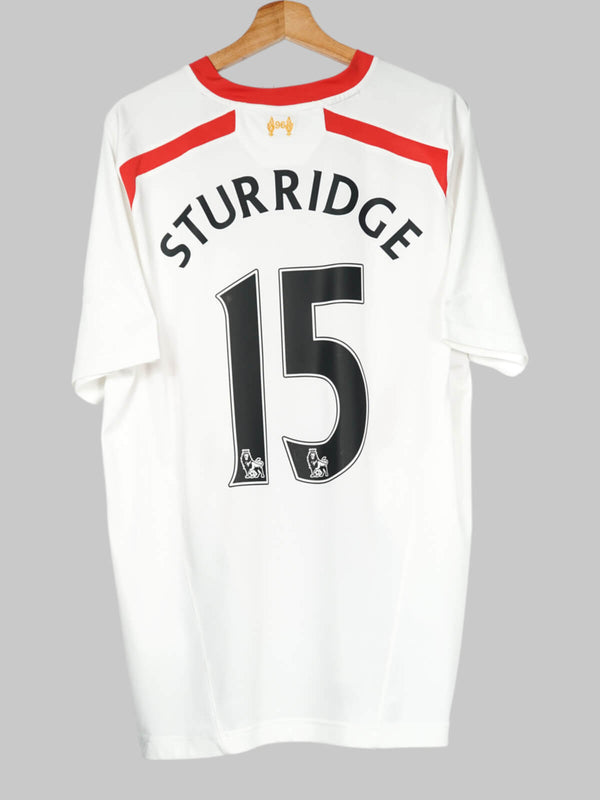 2013/14 Liverpool Sturridge #15 Away Shirt (XL) Warrior
