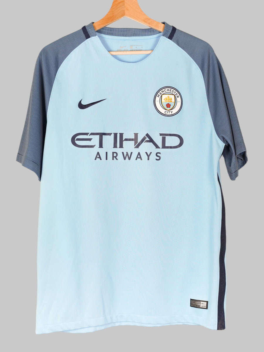 2016/17 Manchester City Kun Agüero #10 Home Shirt (L)