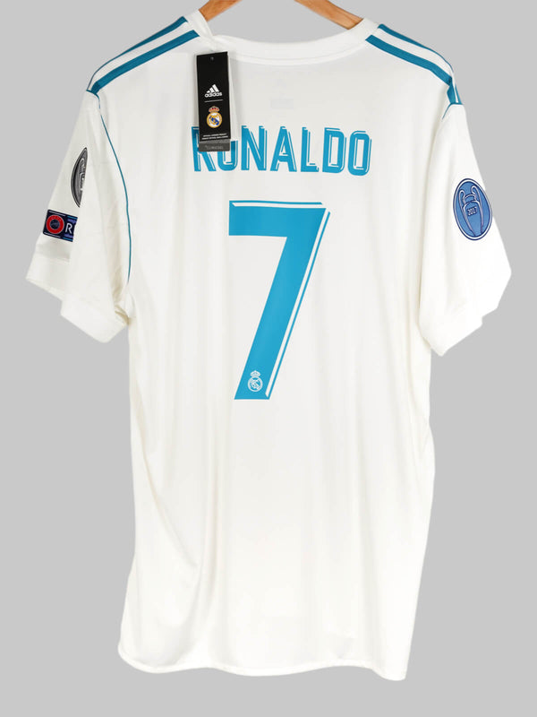 2017/18 Real Madrid Ronaldo #7 Maglia Home BNWT (XL) Adidas