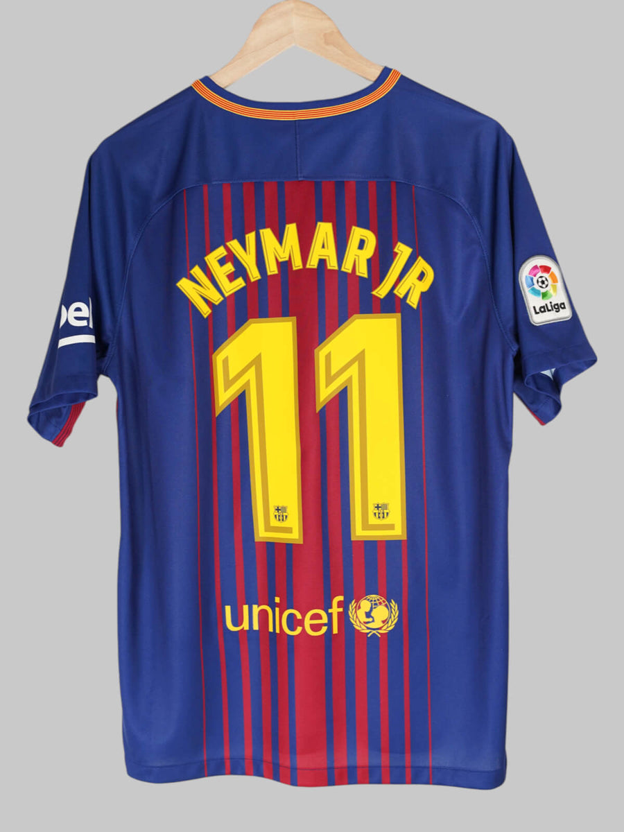 2017/18 Barcelona Neymar Jr #11 Home Shirt (L)