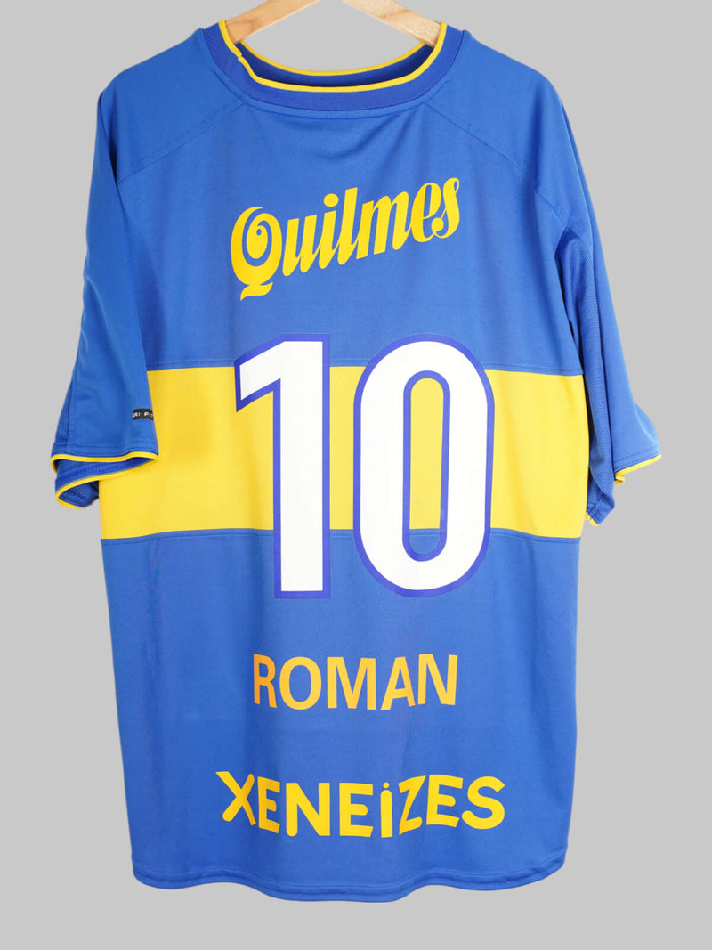 2000/1 Boca Juniors Roman #10 Home Shirt (XL)