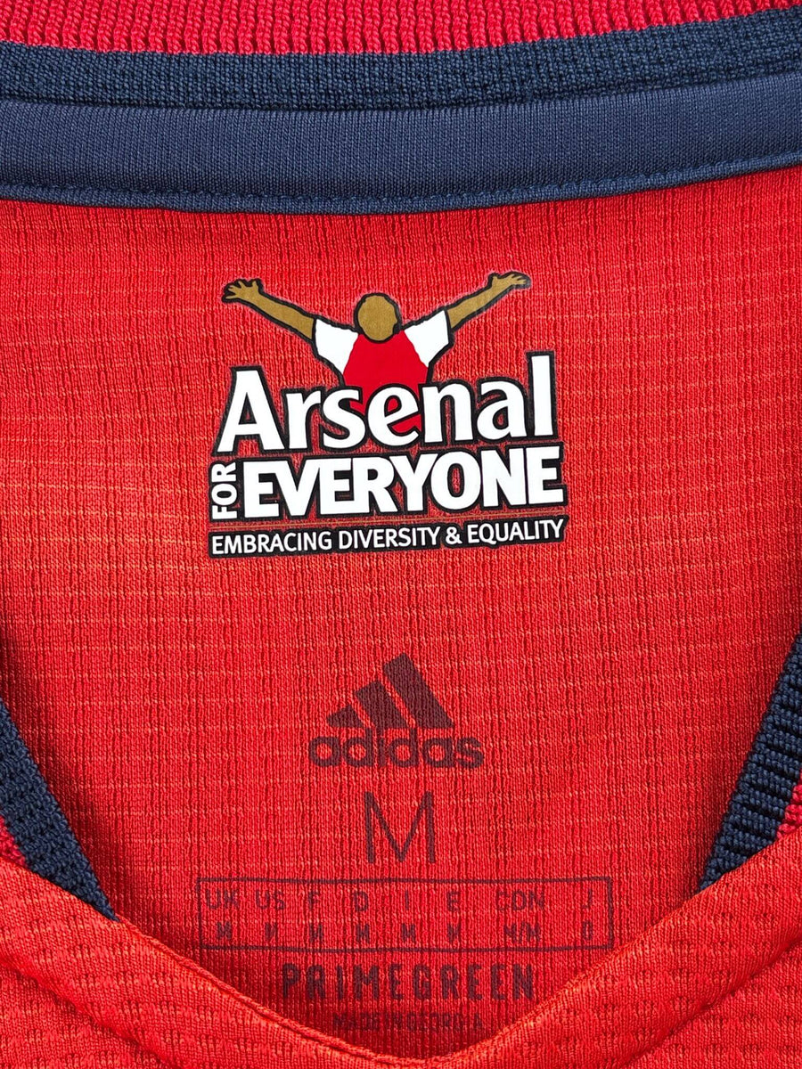 2021/22 Arsenal Aubameyang #14 Home Shirt Player Issue (M)