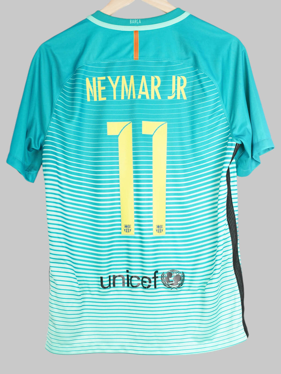 2016/17 Barcelona Neymar Jr #11 Third Shirt (XL)