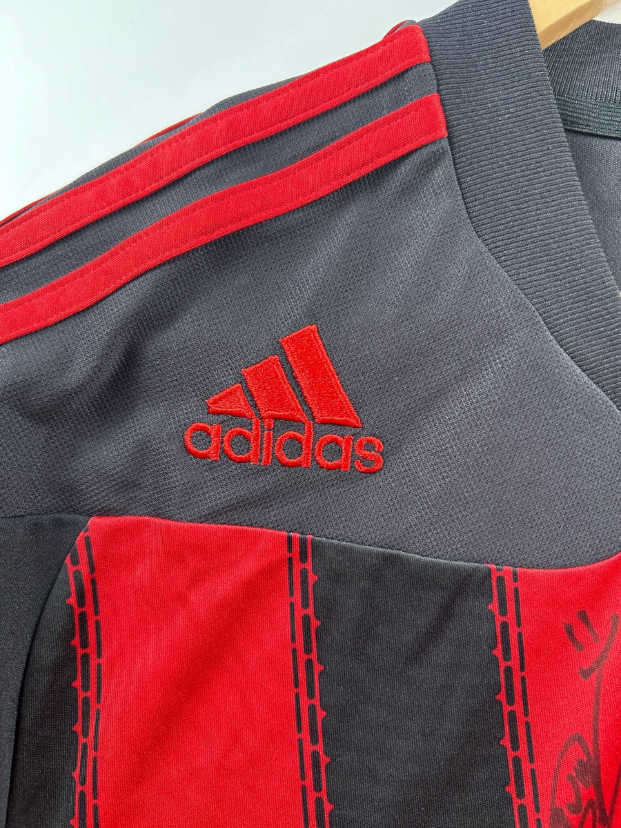 Ac Milan Academy Shirt 2011/12 Signed by Zlatan & Pato (L)