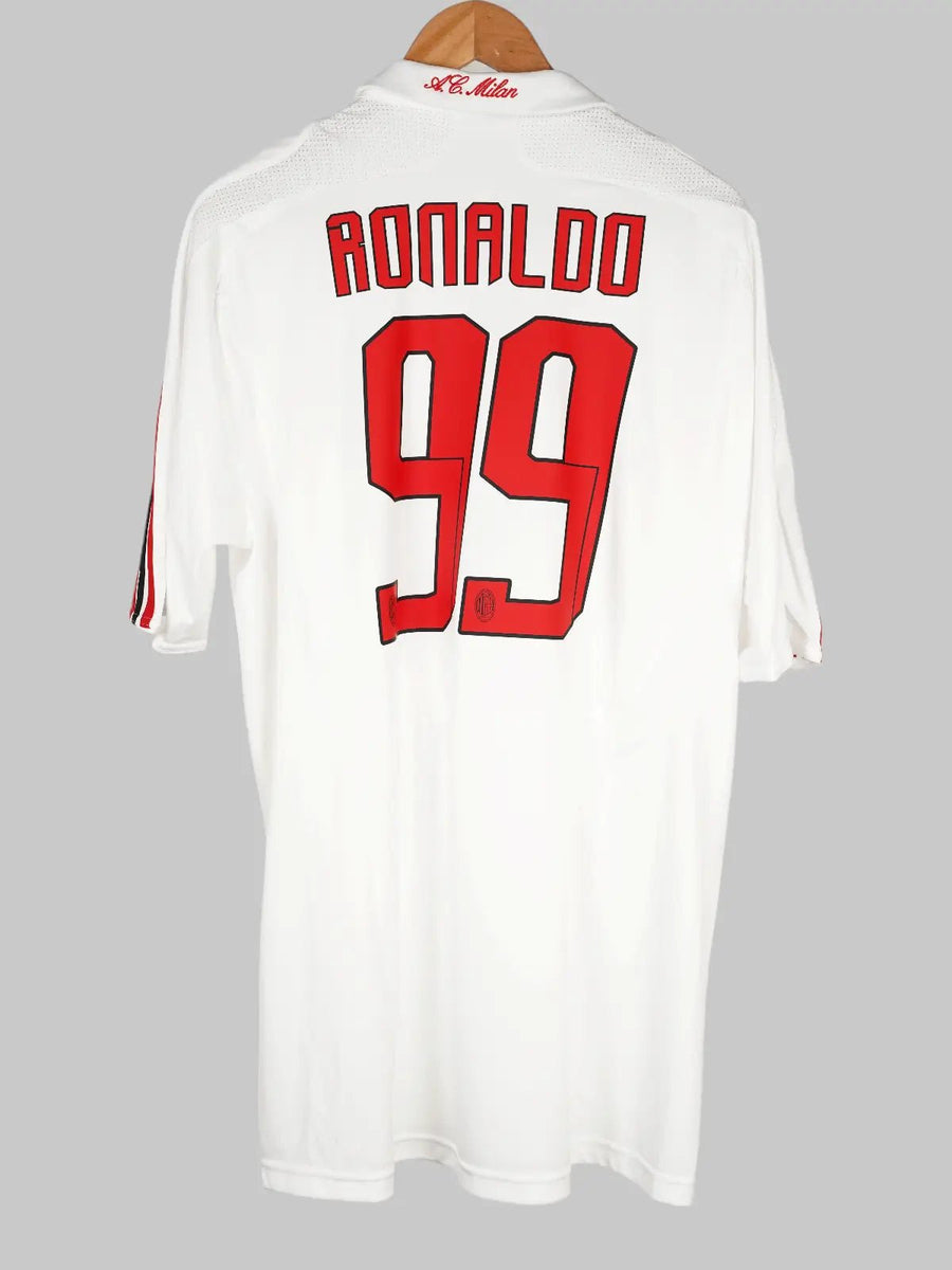 AC Milan Away Shirt 2007/8 Ronaldo 99 (XL)