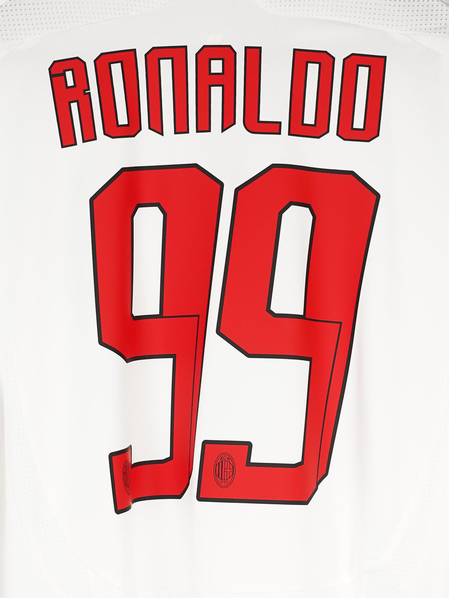 AC Milan Away Shirt 2007/8 Ronaldo 99 (XL)