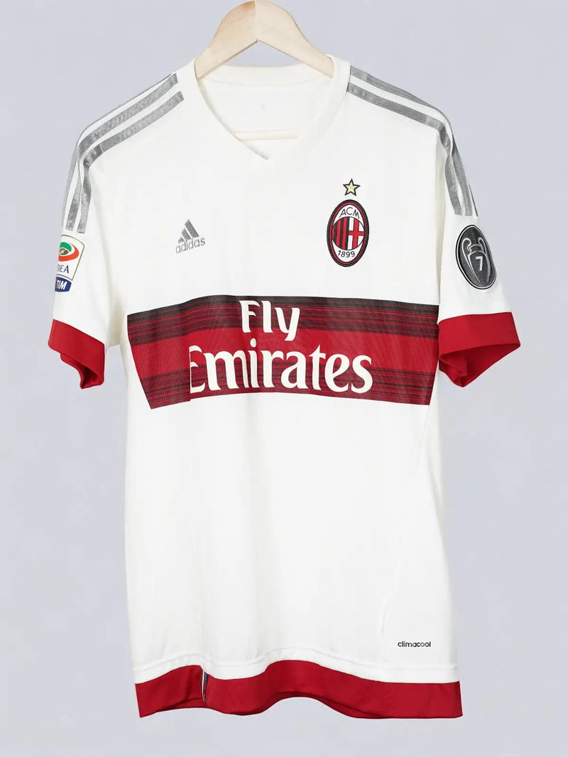 AC Milan Away Shirt 2015/16 Prince 72 Signed (L)