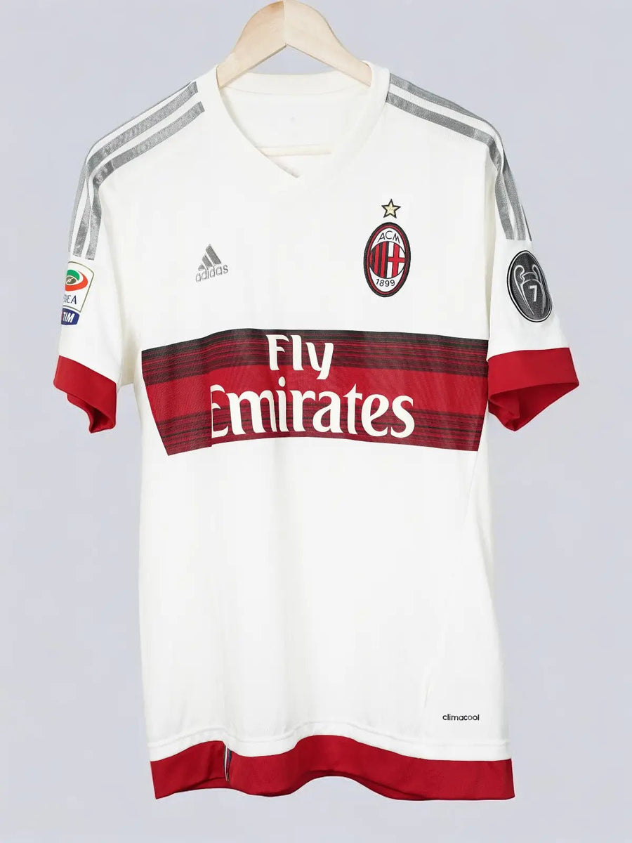 AC Milan Away Shirt 2015/16 Prince 72 Signed (L)