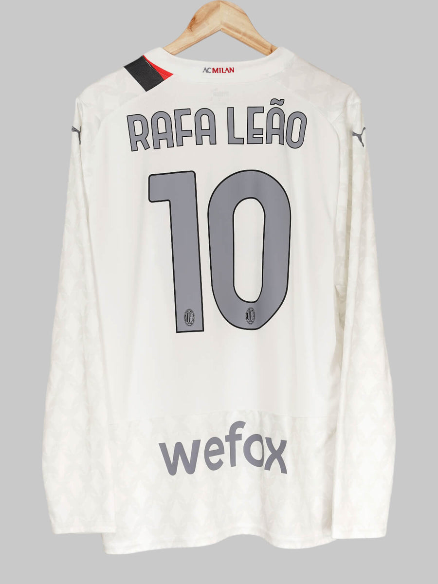 AC Milan Away Shirt 2023/24 L/S Rafa Leao 10 (XL)
