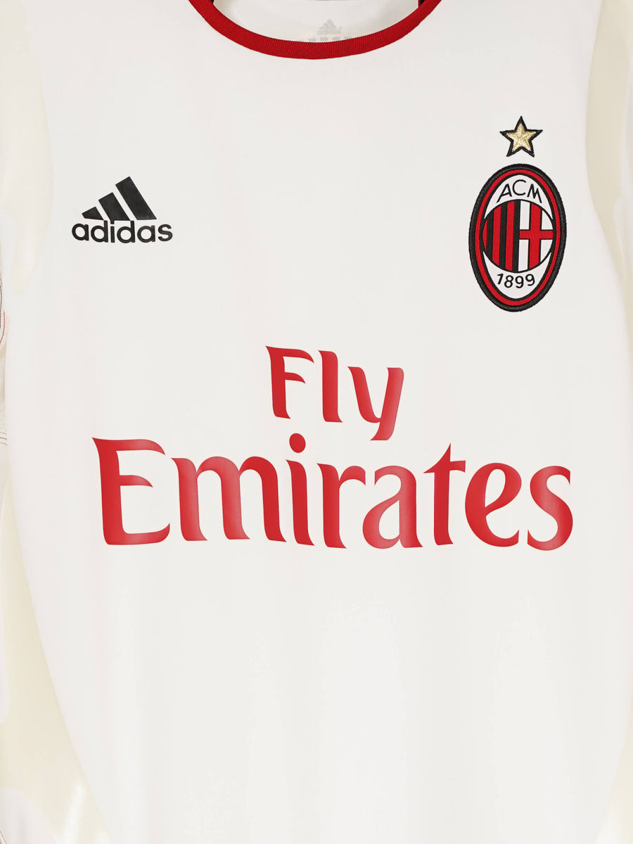 AC Milan Away Shirt L/S Player Issue 2010/11 Ibrahimovic 11 (XL)