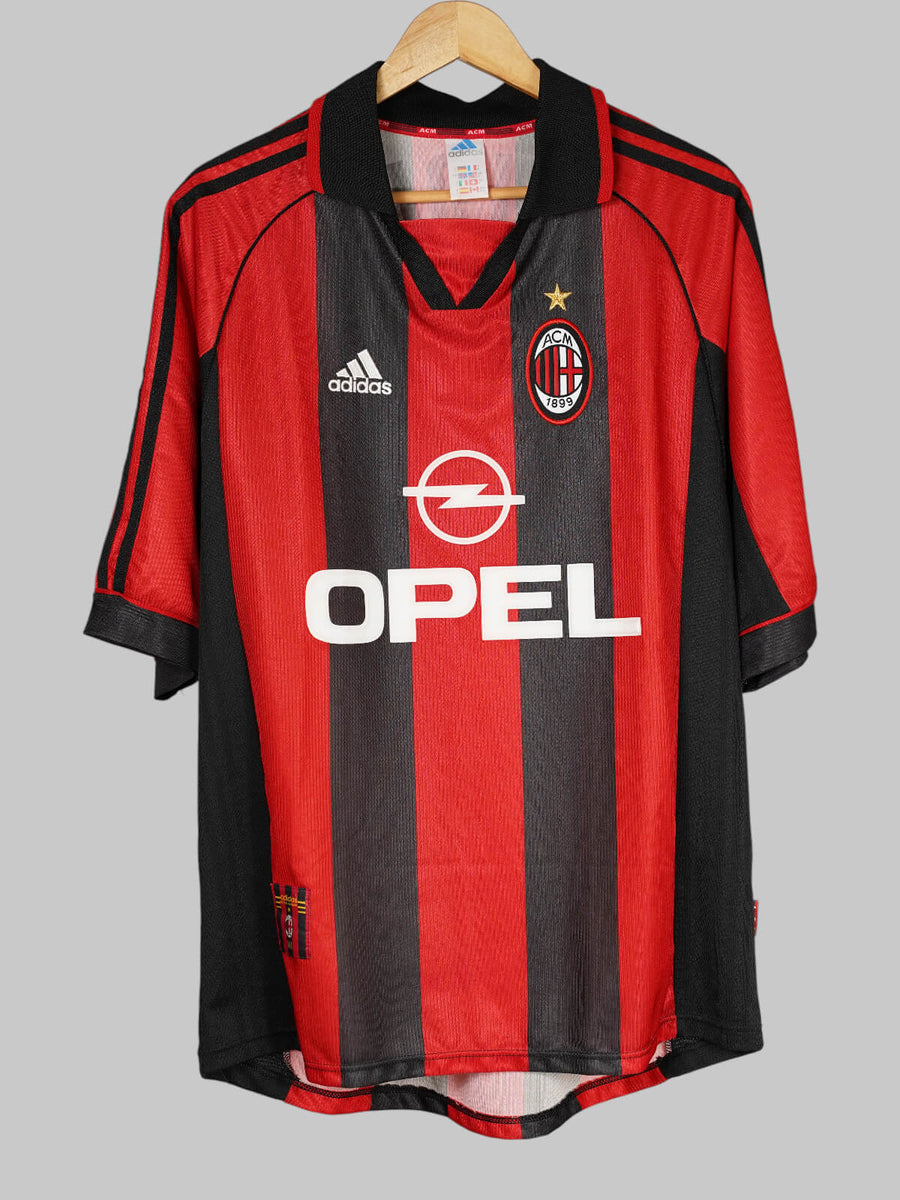 AC Milan Home Shirt 1998/99 Maldini 3 (L)