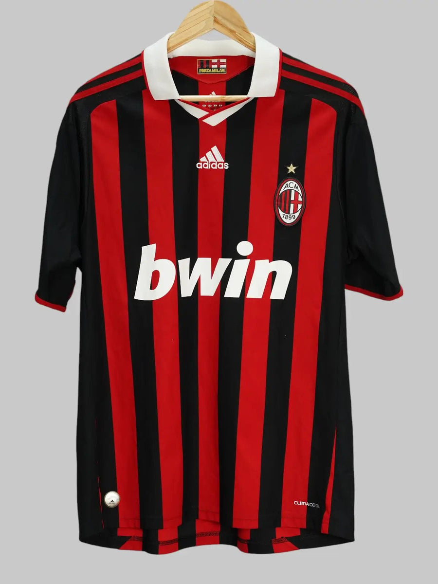 AC Milan Home Shirt 2009/10 Seedorf 10 (L)