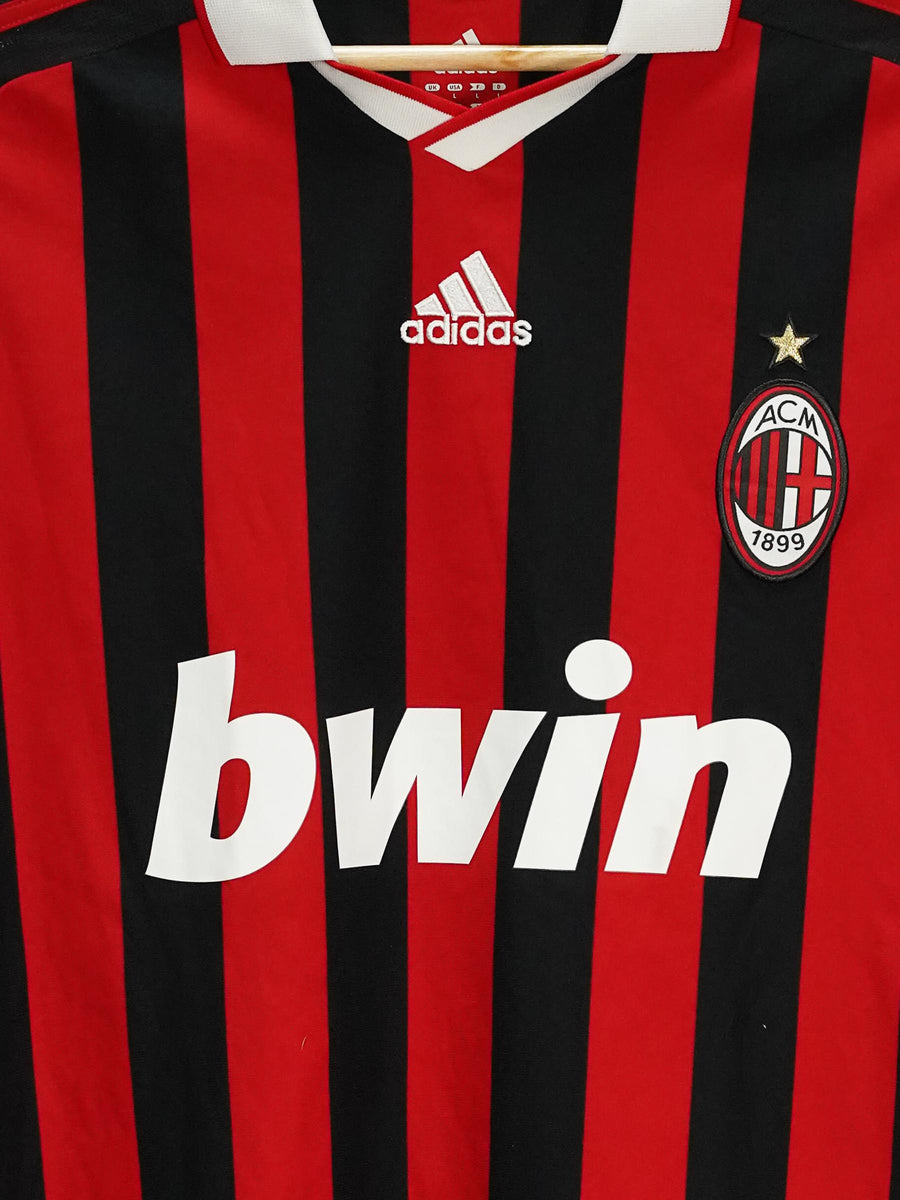 AC Milan Home Shirt 2009/10 Seedorf 10 (L)