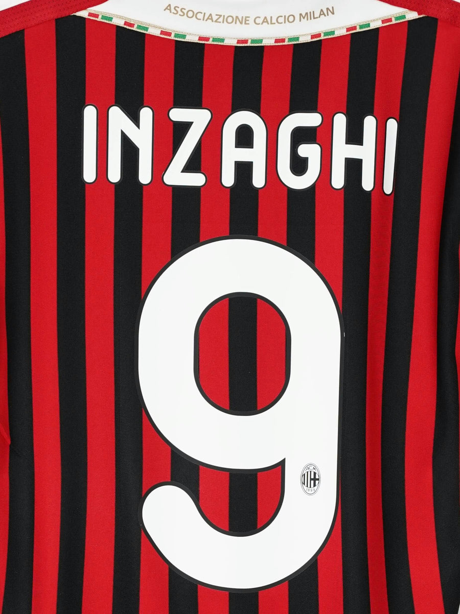 AC Milan Home Shirt 2011/12 Inzaghi 9 (M)