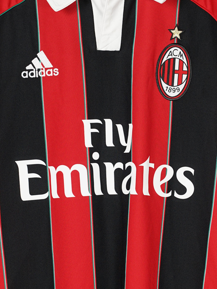 AC Milan Home Shirt 2012/13 Balotelli 45 (L)