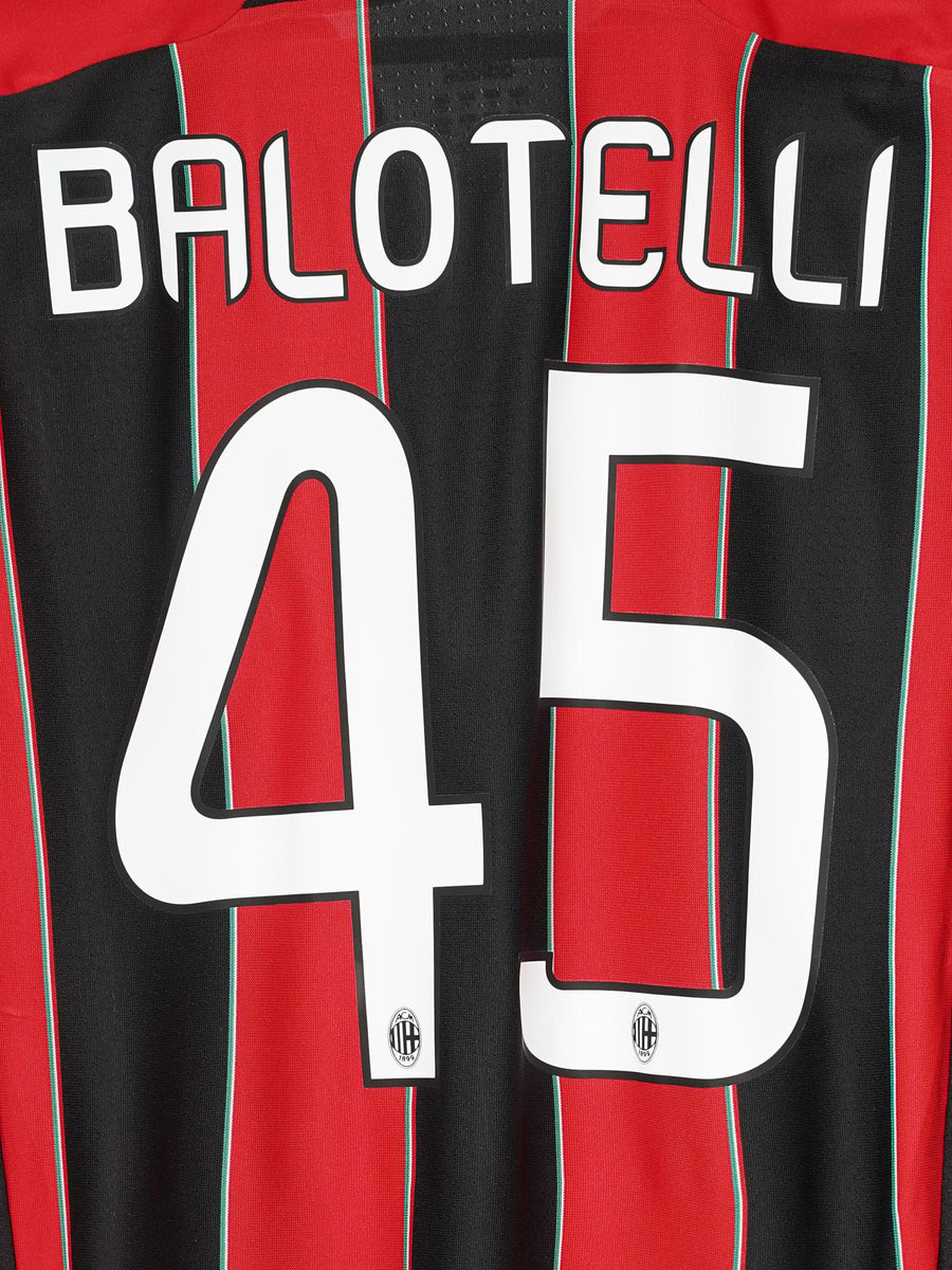 AC Milan Home Shirt 2012/13 Balotelli 45 (M)