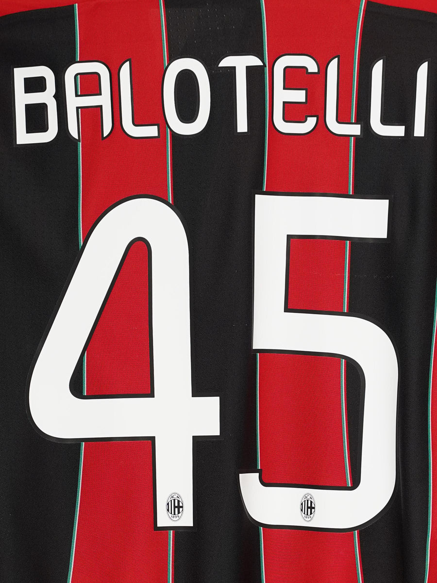 AC Milan Home Shirt 2012/13 Balotelli 45 (M)