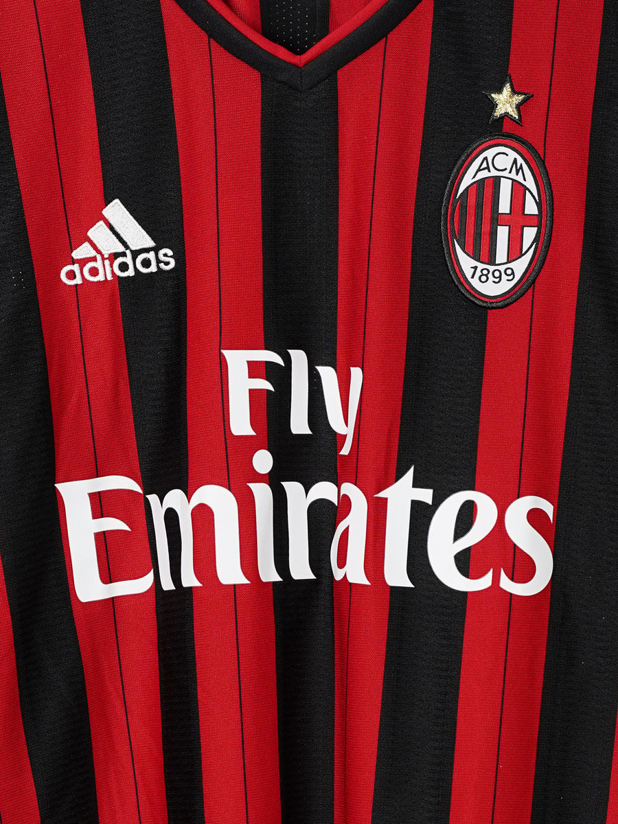 AC MIlan Home Shirt 2013/14 Balotelli 45 (L)