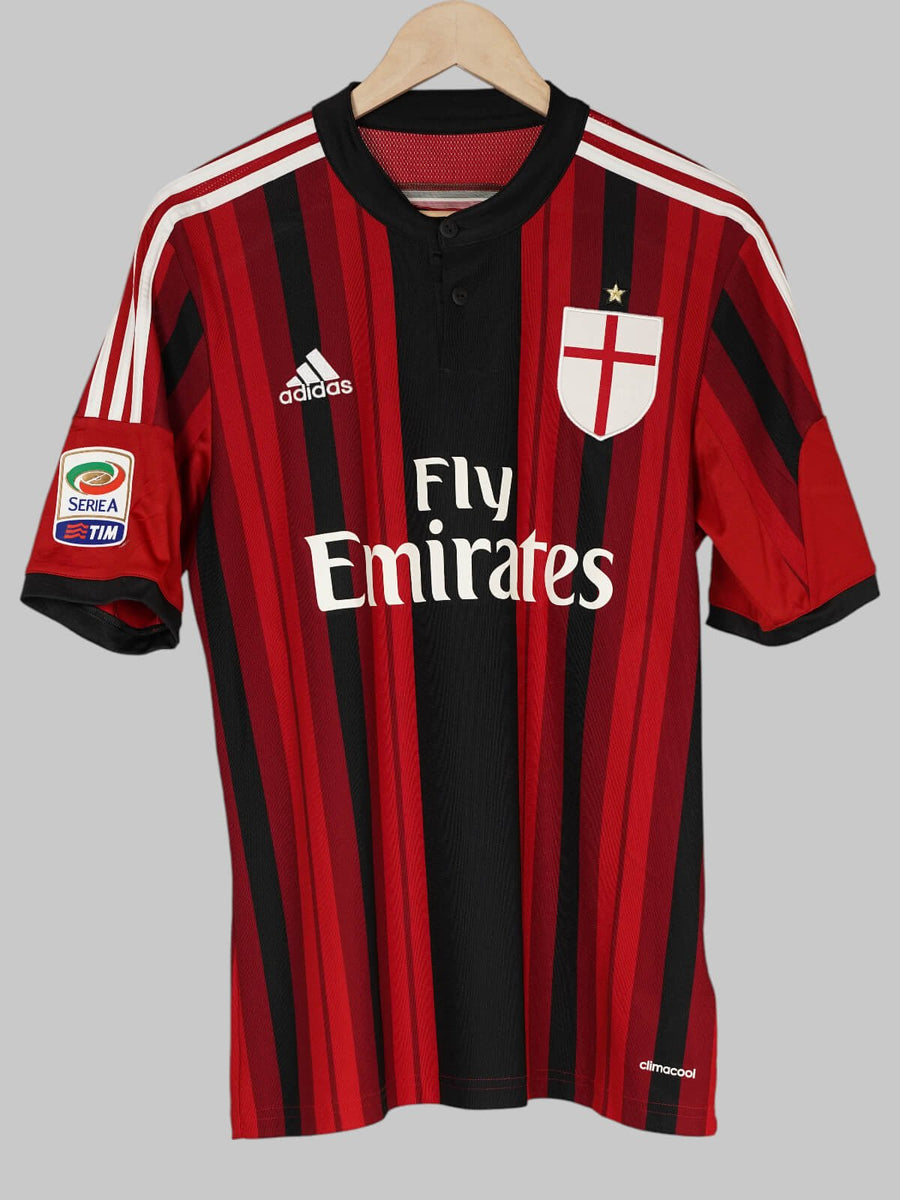 AC Milan Home Shirt 2014/15 Balotelli 45 (M)