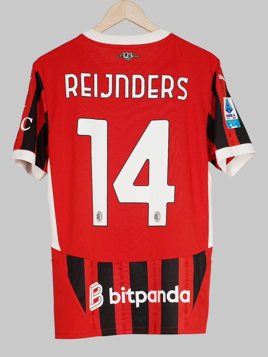AC Milan Home Shirt 2024/25 Reijnders 14 (M)
