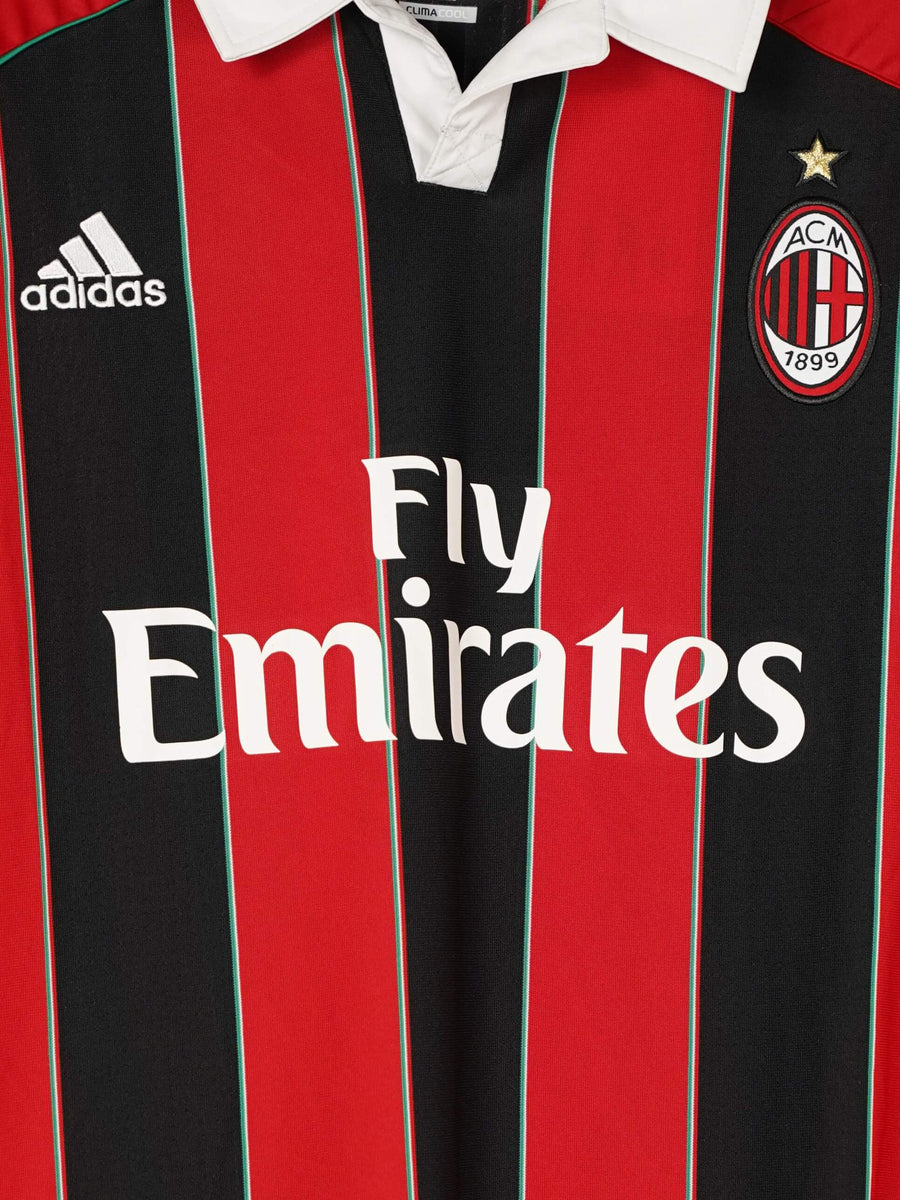 AC Milan Home Shirt L/S 2012/13 Ibrahimovic 11 (XL)