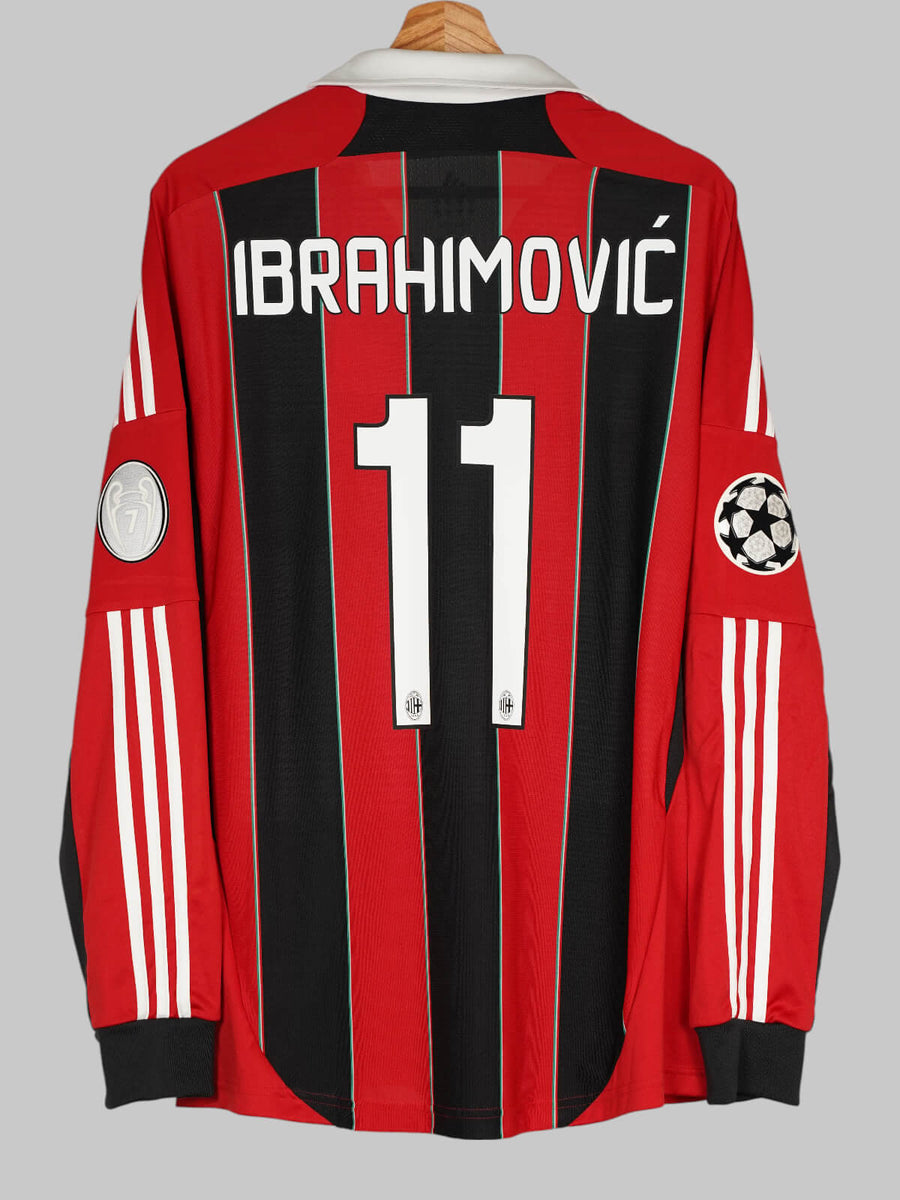 AC Milan Home Shirt L/S 2012/13 Ibrahimovic 11 (XL)
