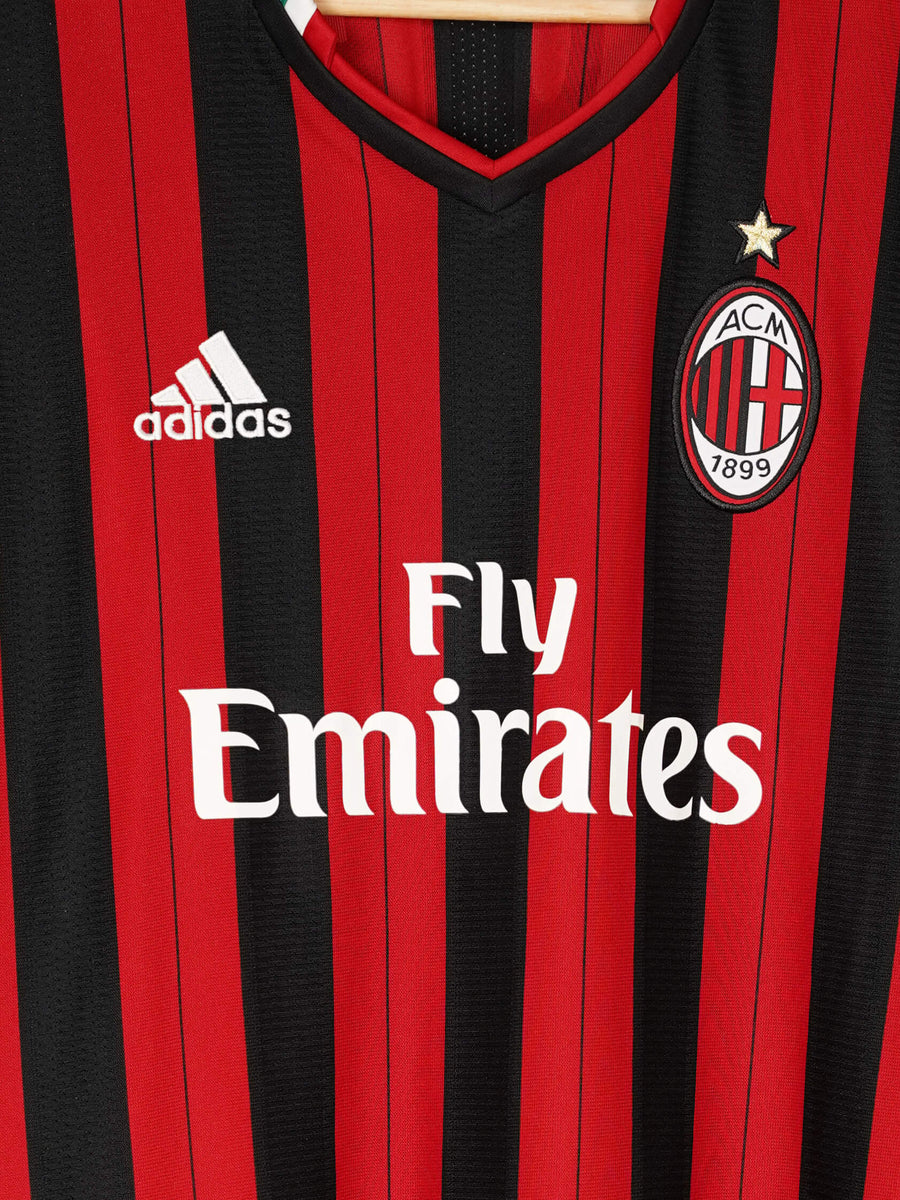 AC Milan Home Shirt L/S 2013/14 Balotelli 45 (M)